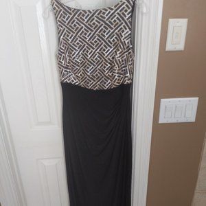 Beaded top Evening Gown